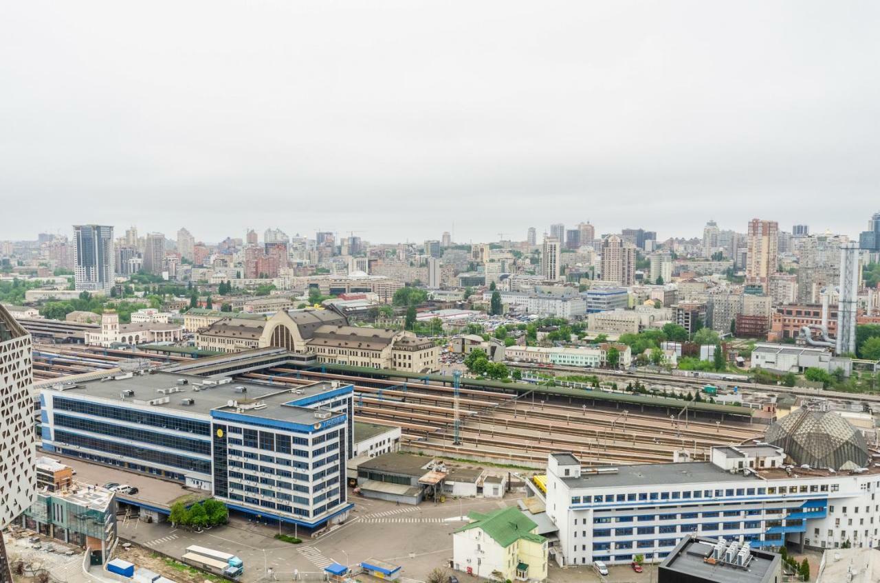 Hotel Kyiv View Railway Station Exterior foto